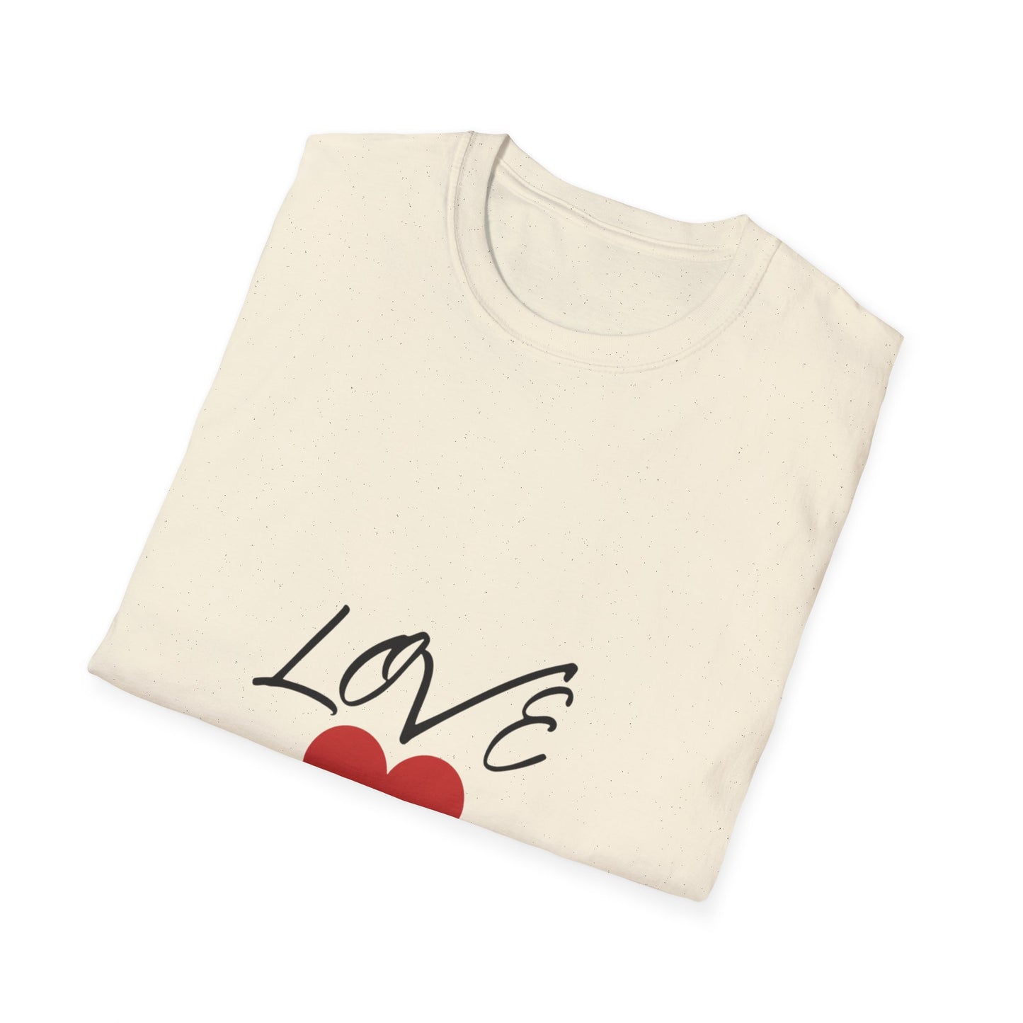 1. LOVE Unisex Softstyle T-Shirt