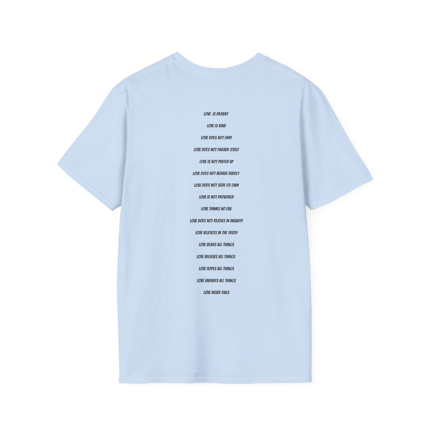 1. LOVE Unisex Softstyle T-Shirt