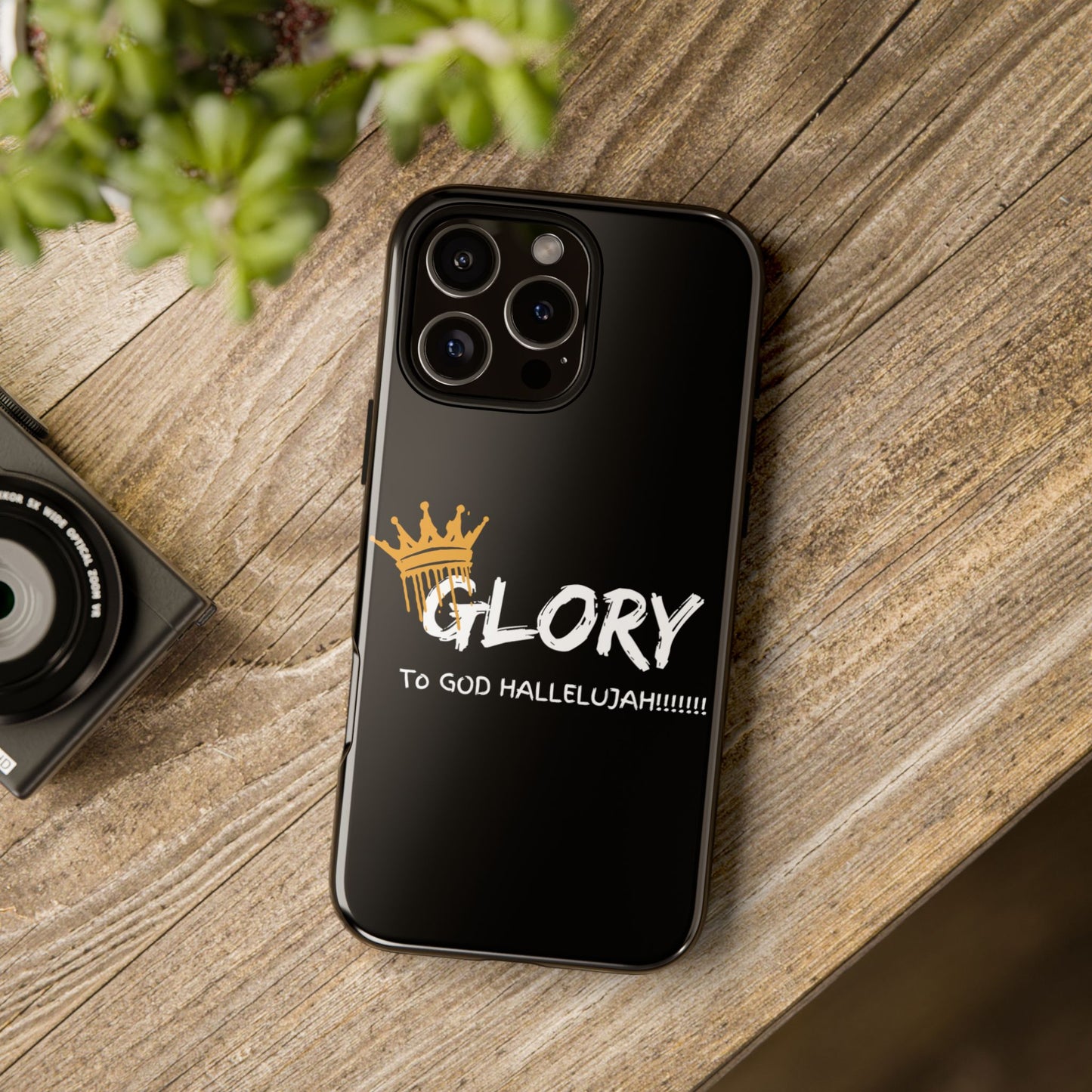 GLORY To God HALLELUJAH Inspirational Phone Case