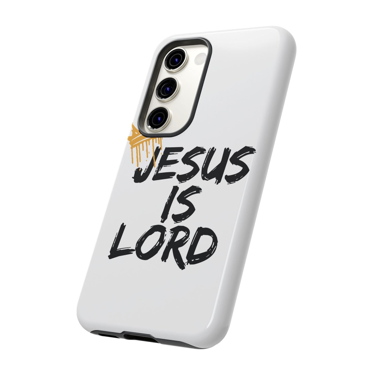 Jesus is Lord Tough Phone Case - Inspirational Christian Design