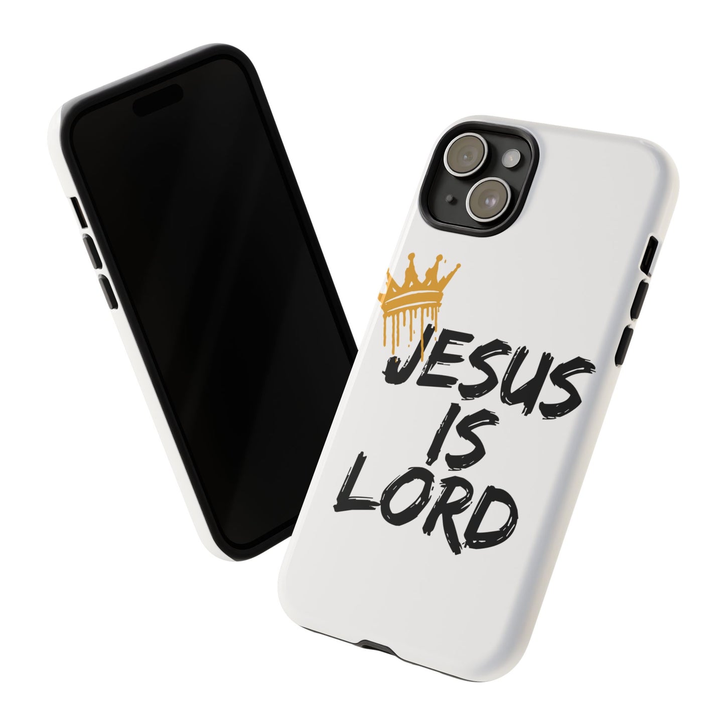 Jesus is Lord Tough Phone Case - Inspirational Christian Design