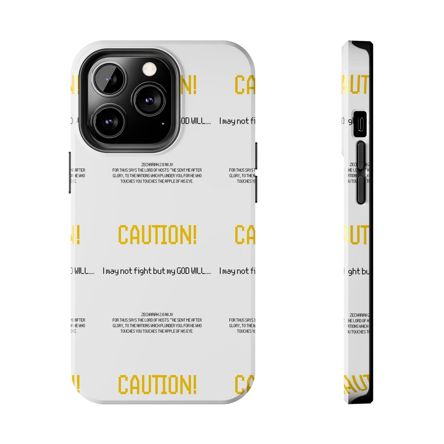 CAUTION Tough Phone Cases