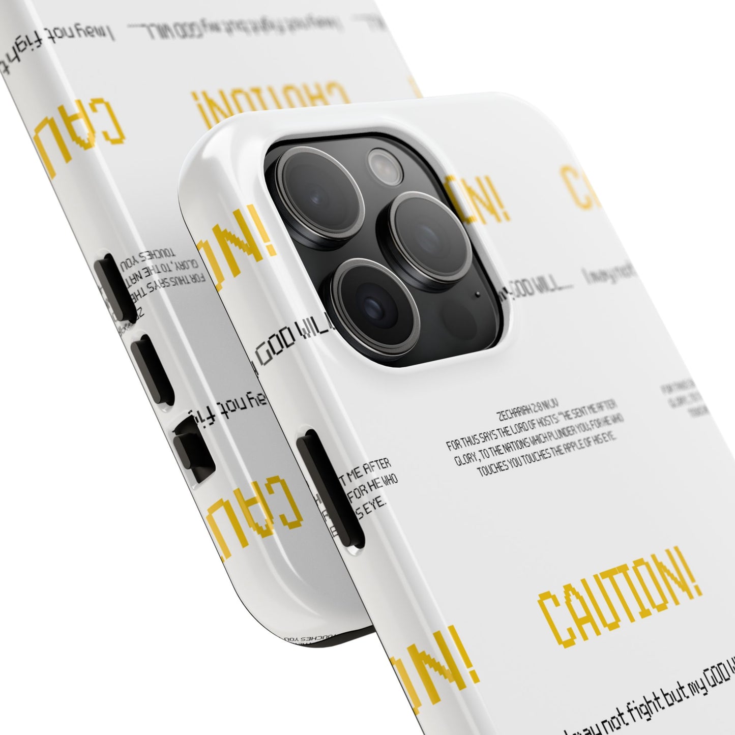 CAUTION Tough Phone Cases