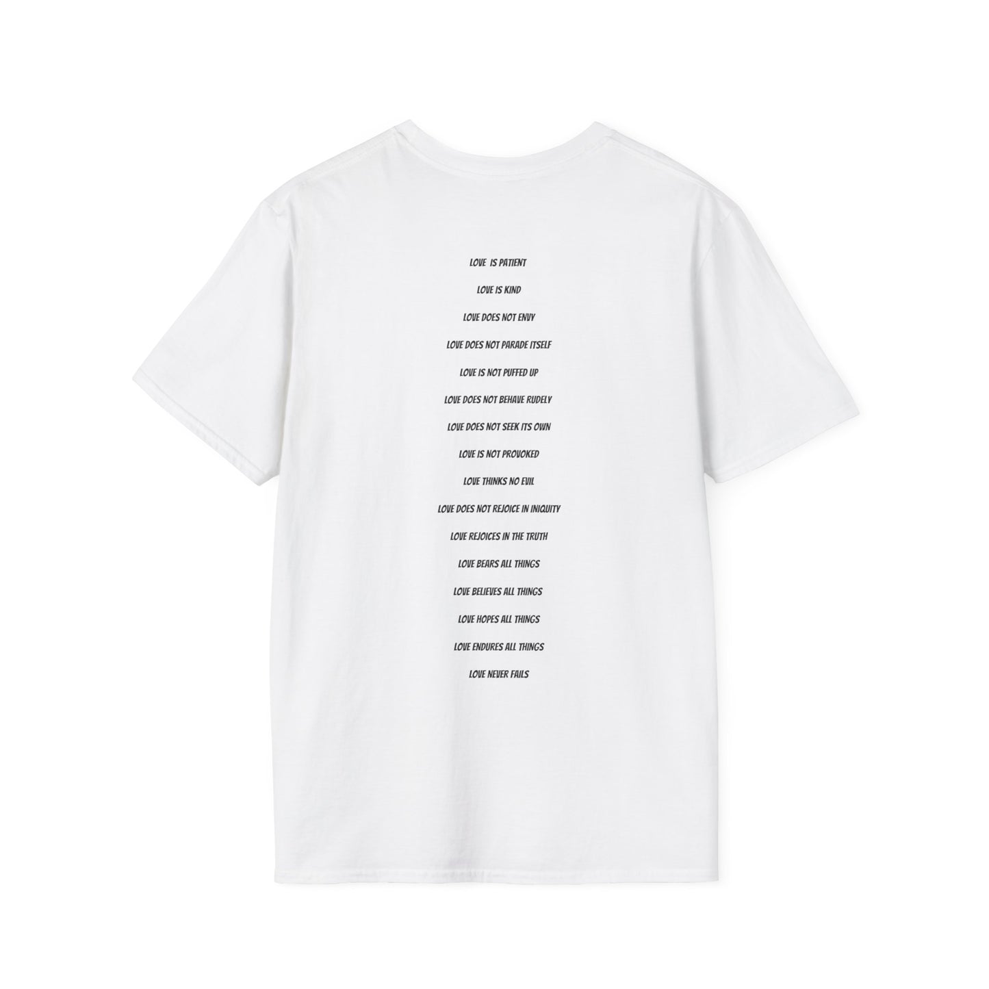 1. LOVE Unisex Softstyle T-Shirt