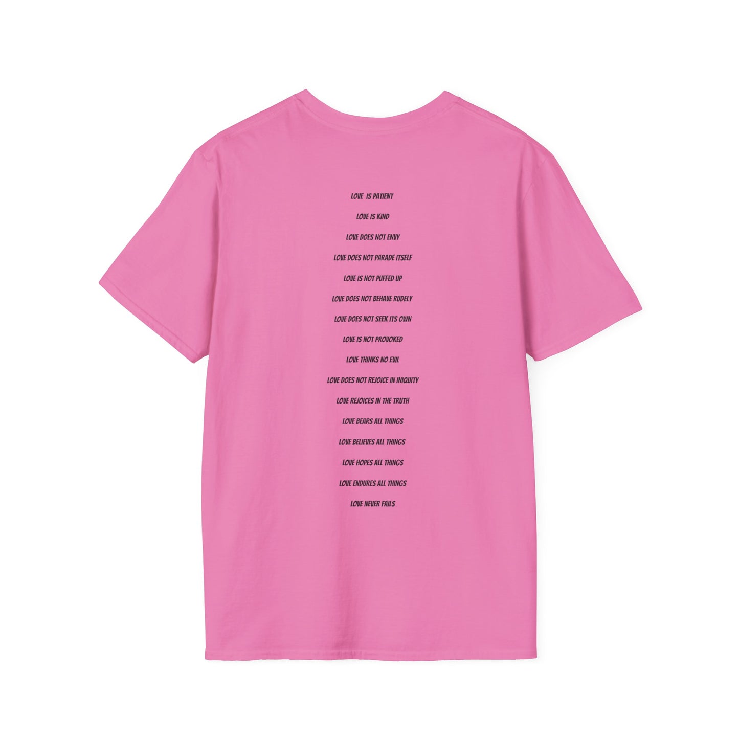 1. LOVE Unisex Softstyle T-Shirt