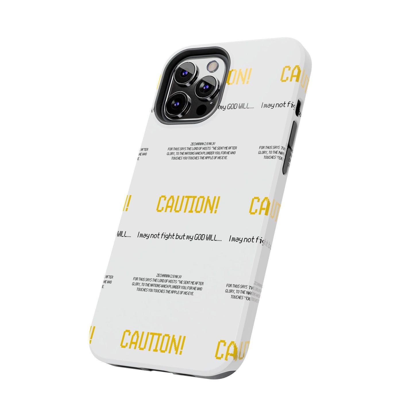 CAUTION Tough Phone Cases