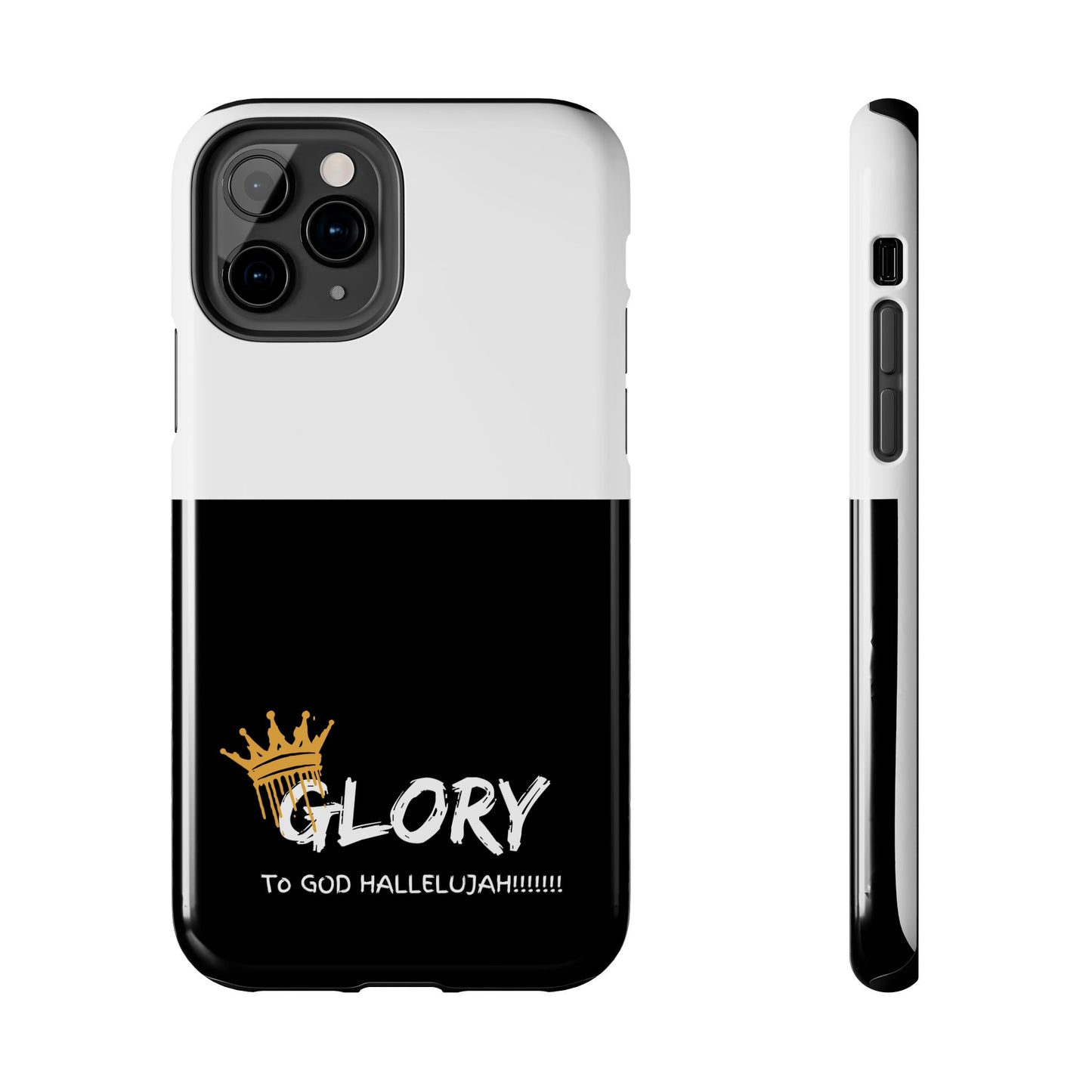 GLORY to GOD Half & Half Tough Phone Cases