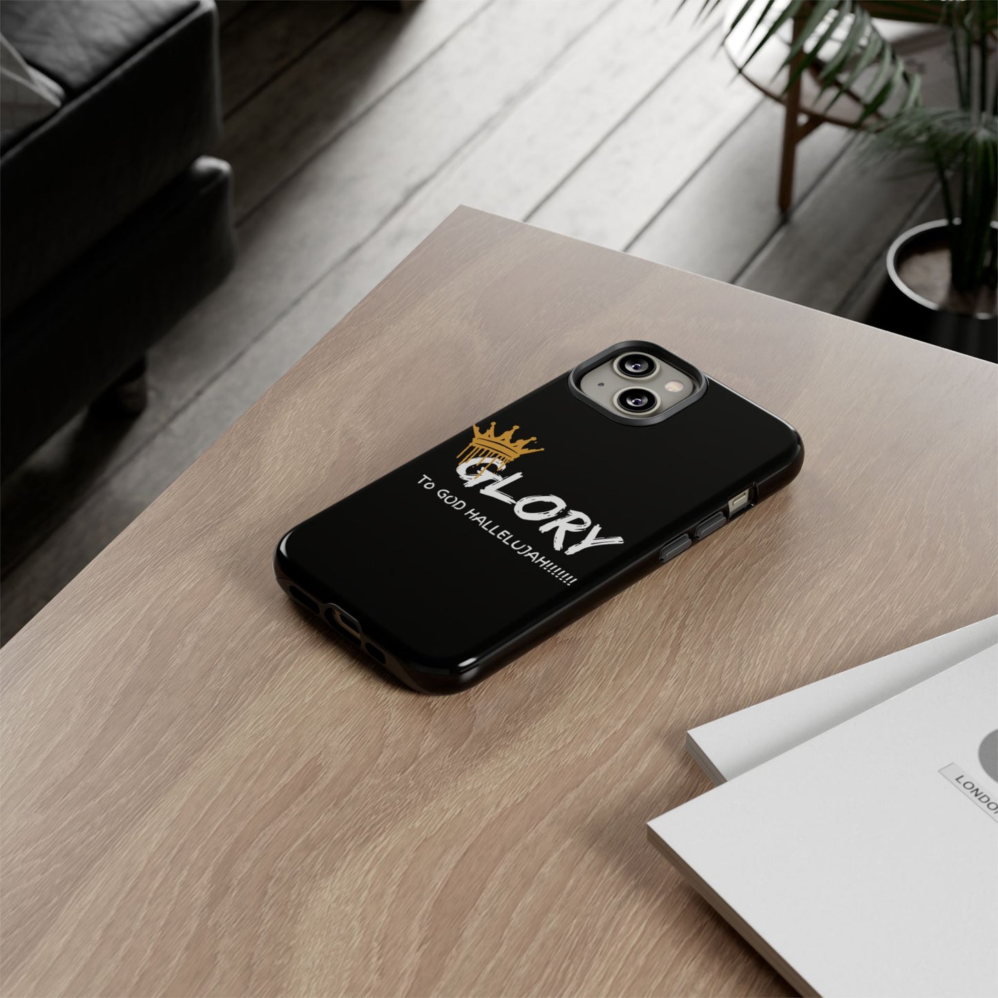GLORY To God HALLELUJAH Inspirational Phone Case