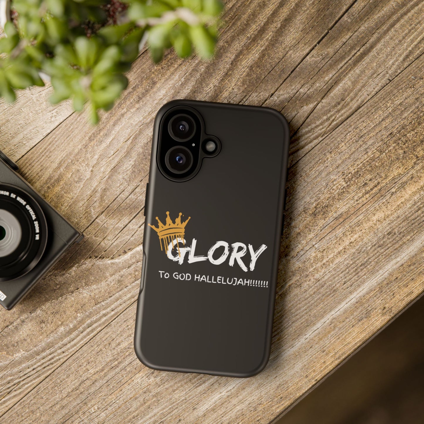 GLORY To God HALLELUJAH Inspirational Phone Case