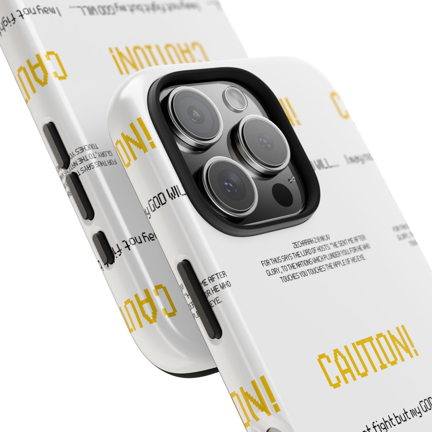 CAUTION Tough Phone Cases