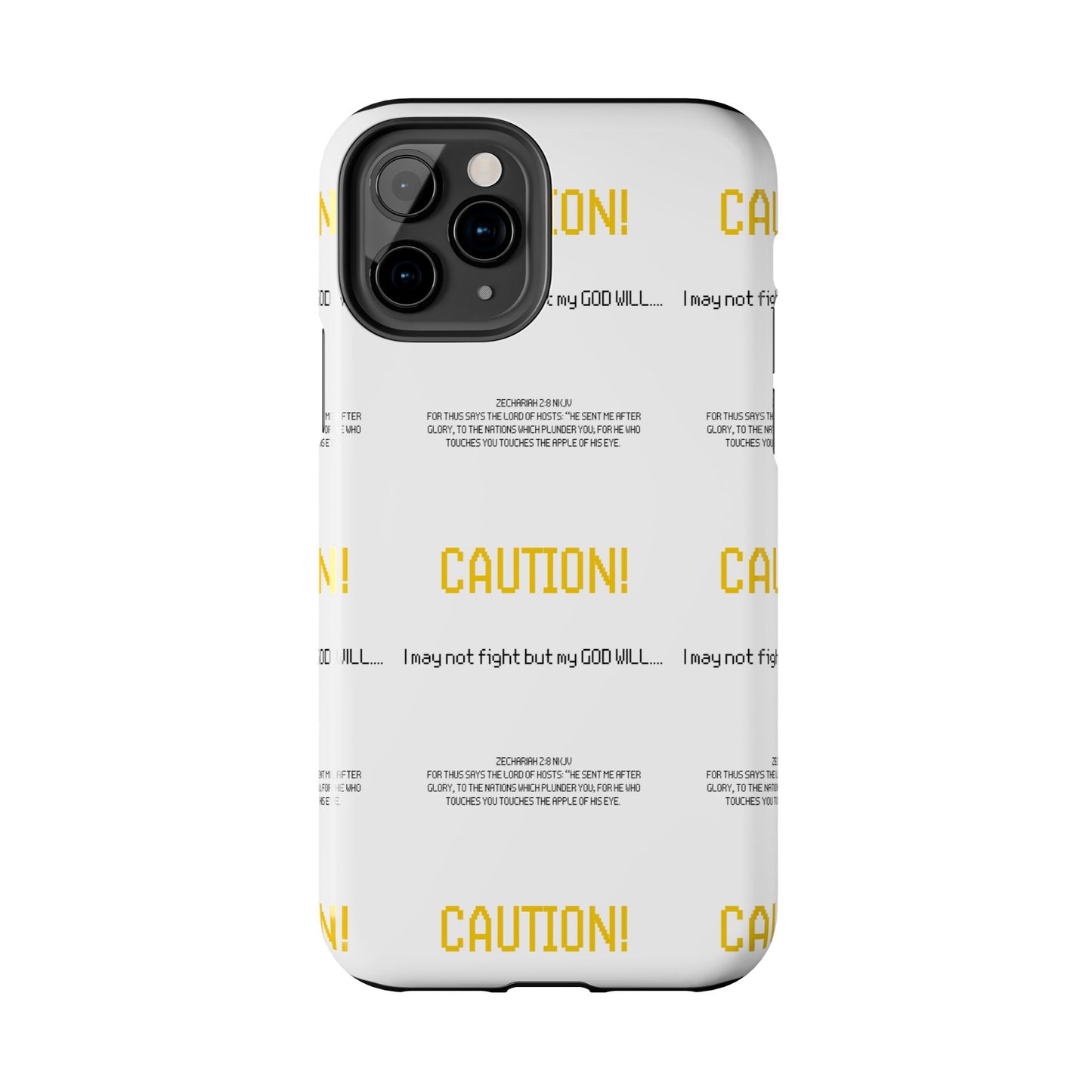 CAUTION Tough Phone Cases