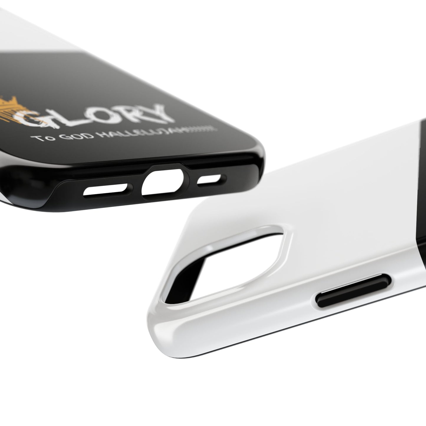 GLORY to GOD Half & Half Tough Phone Cases
