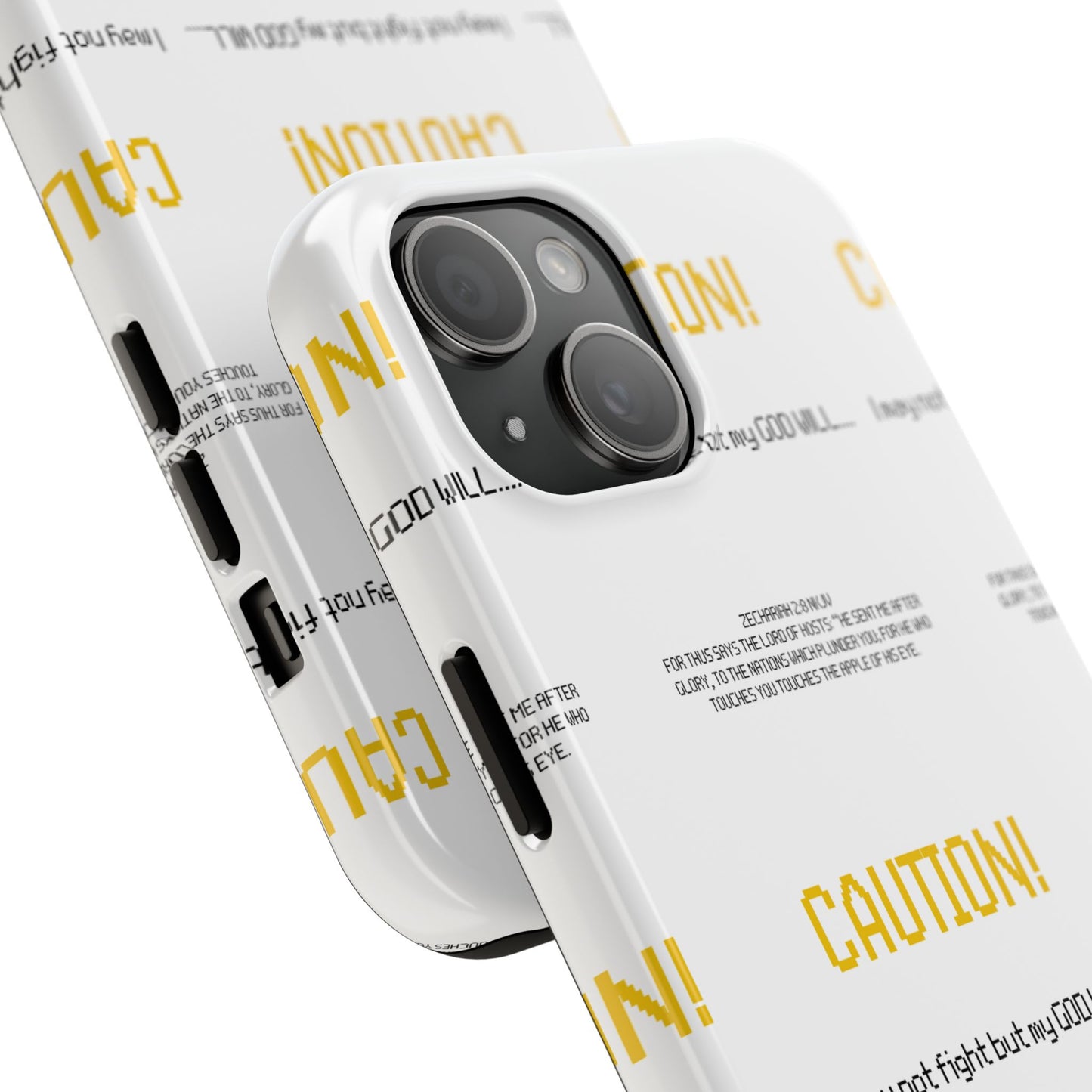 CAUTION Tough Phone Cases