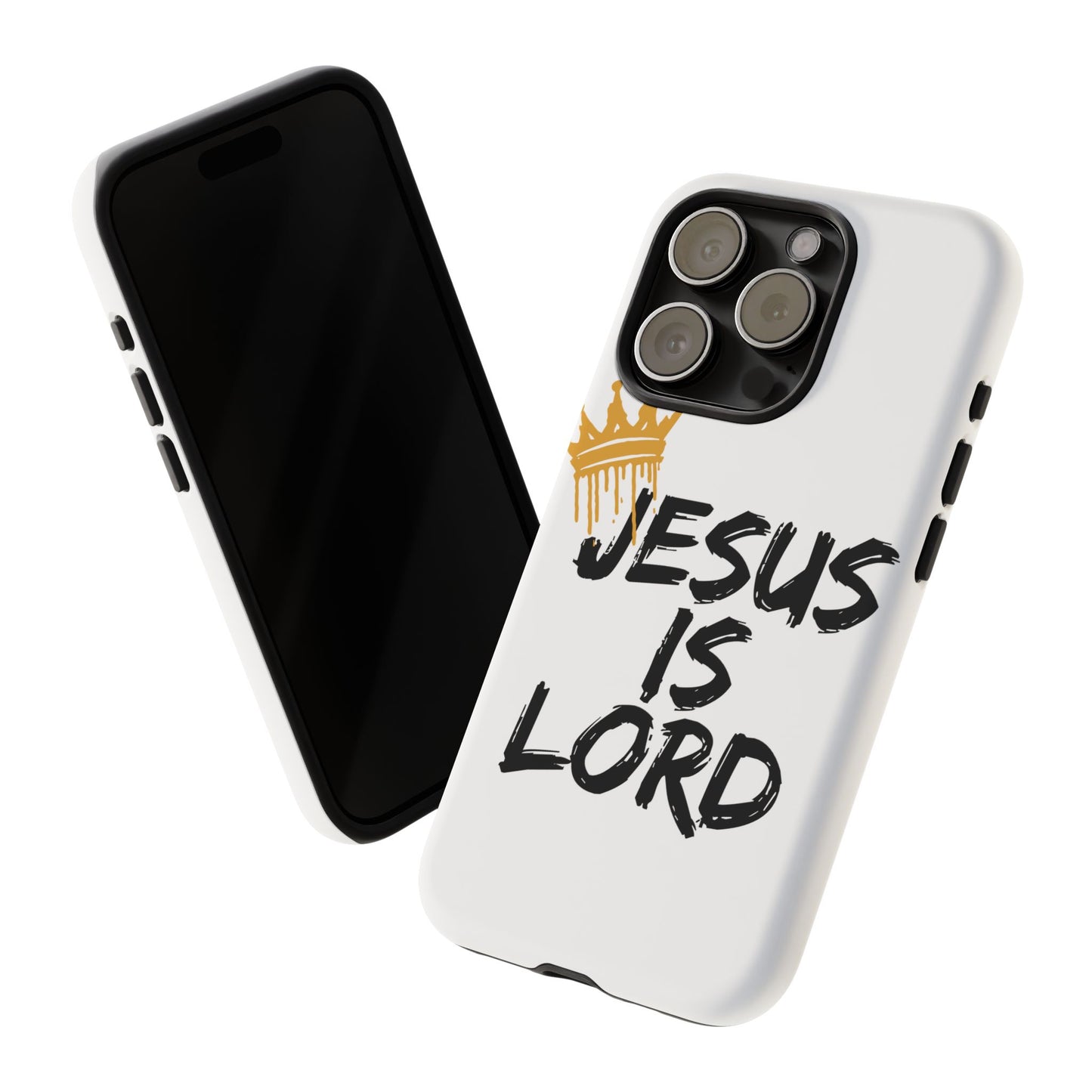 Jesus is Lord Tough Phone Case - Inspirational Christian Design