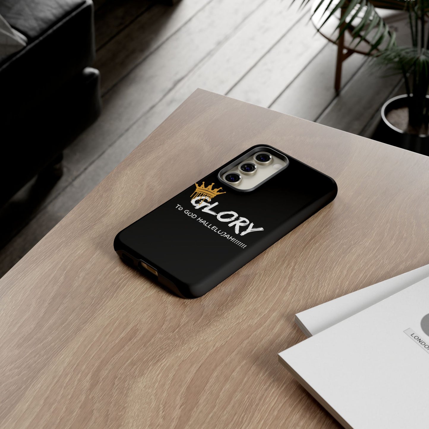 GLORY To God HALLELUJAH Inspirational Phone Case