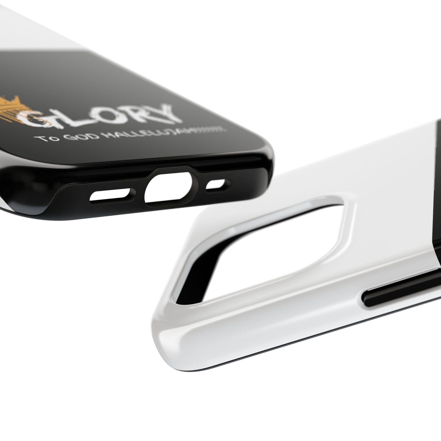 GLORY to GOD Half & Half Tough Phone Cases