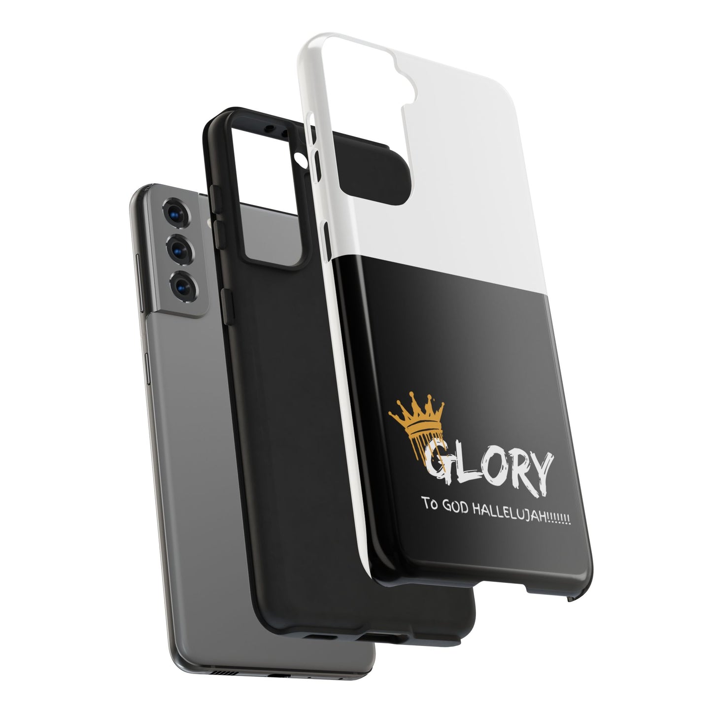 GLORY to GOD Half & Half Tough Phone Cases
