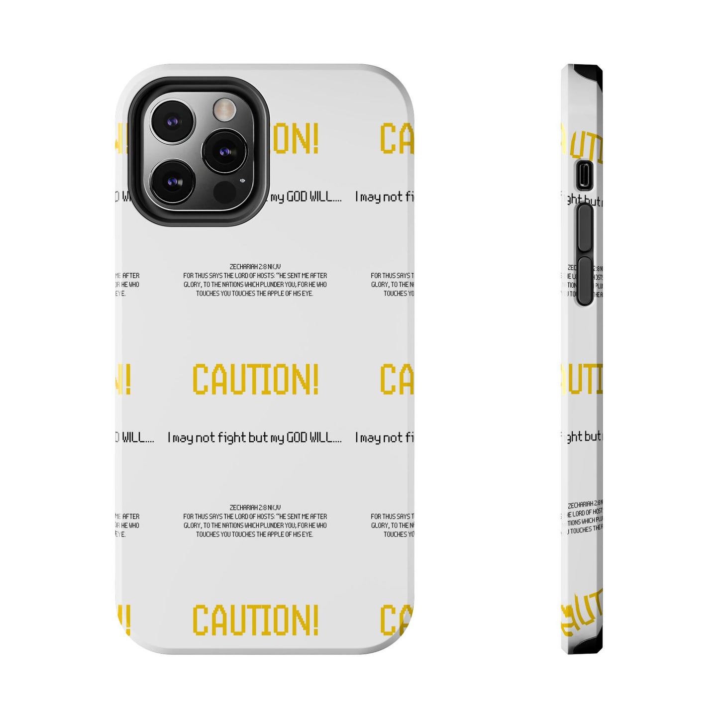 CAUTION Tough Phone Cases