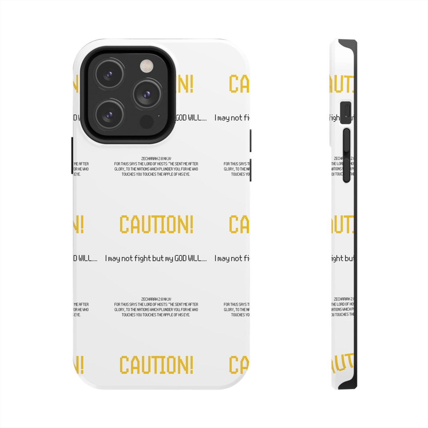 CAUTION Tough Phone Cases