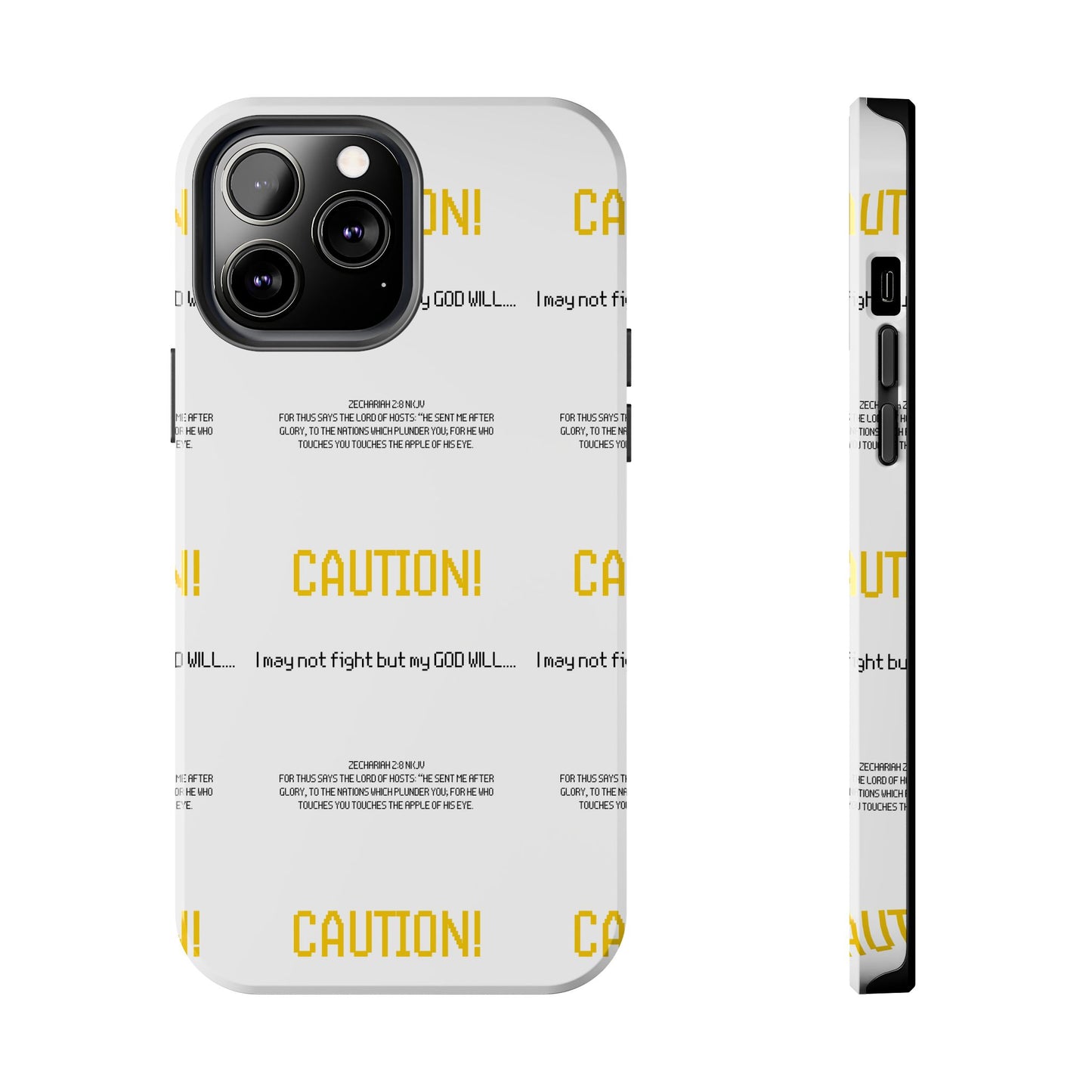 CAUTION Tough Phone Cases