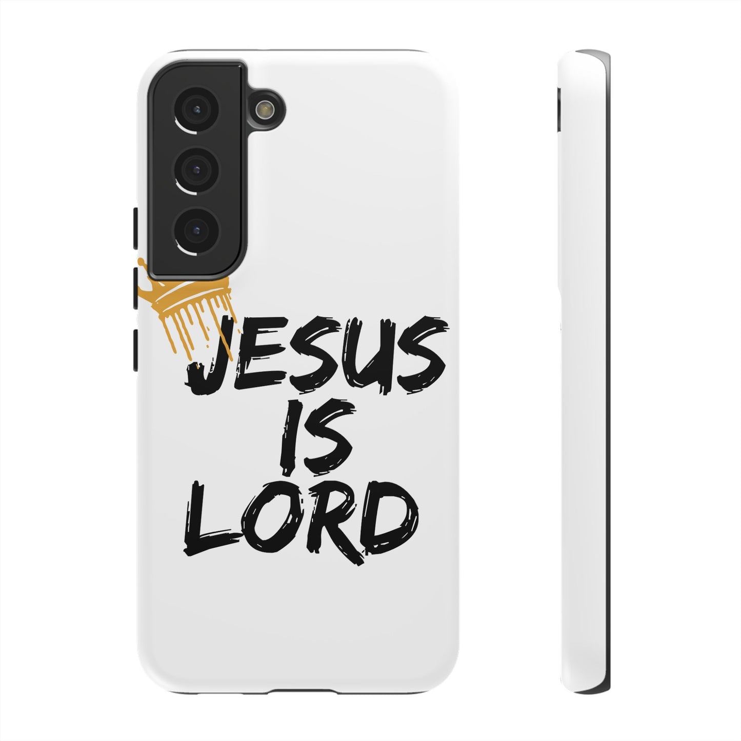 Jesus is Lord Tough Phone Case - Inspirational Christian Design