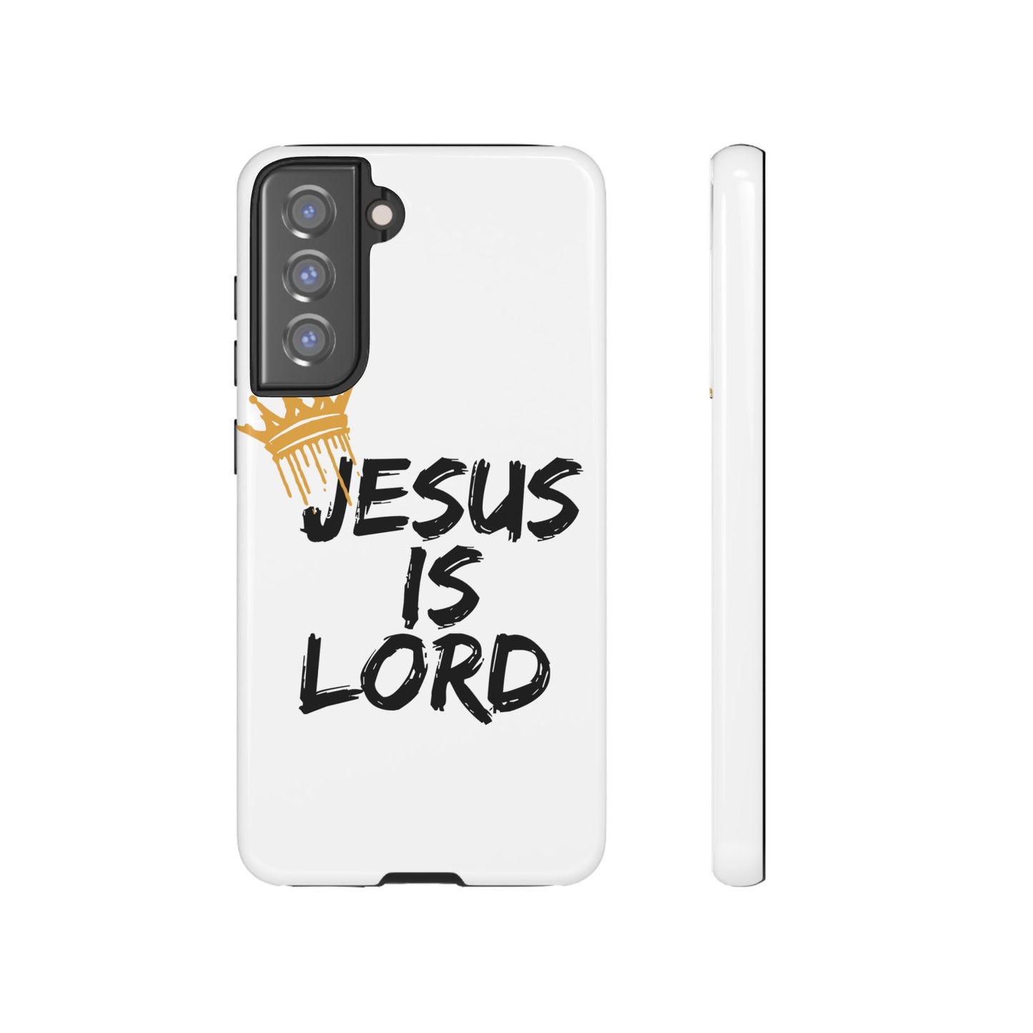 Jesus is Lord Tough Phone Case - Inspirational Christian Design