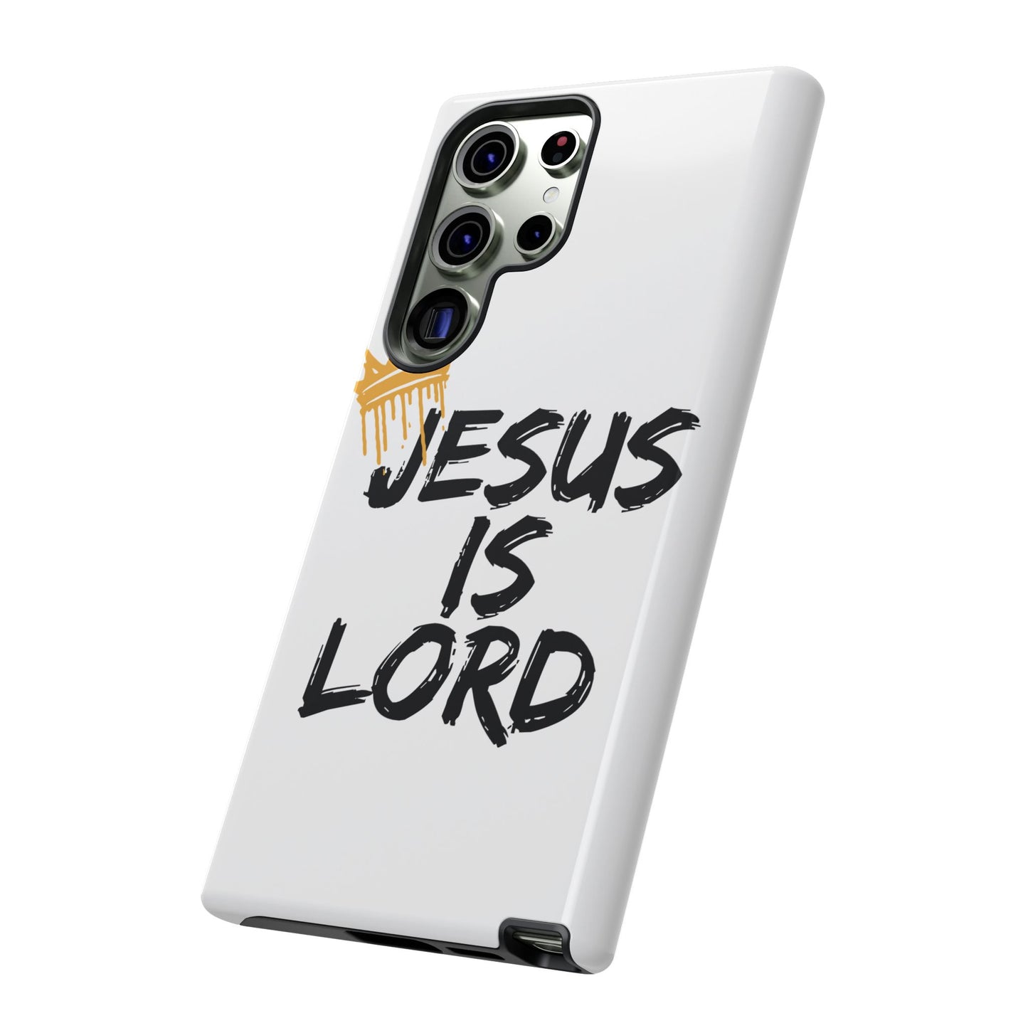 Jesus is Lord Tough Phone Case - Inspirational Christian Design