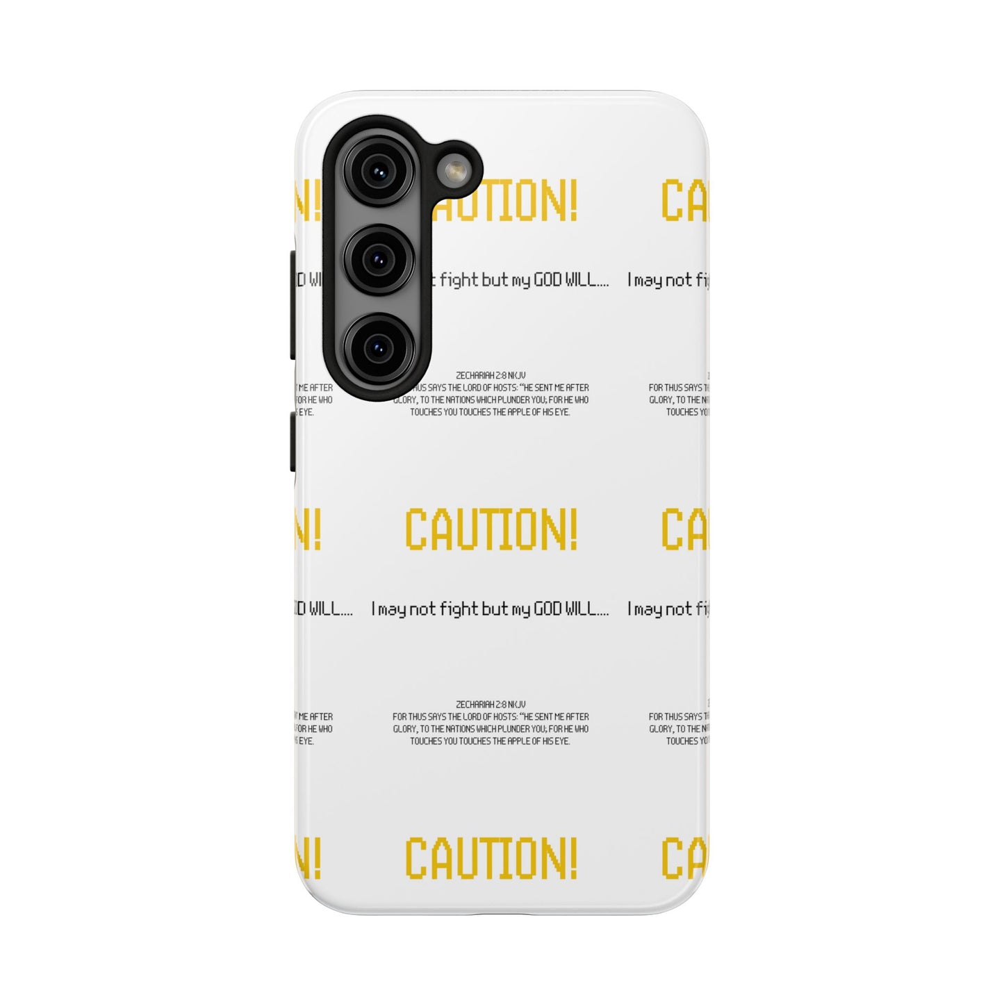 CAUTION Tough Phone Cases