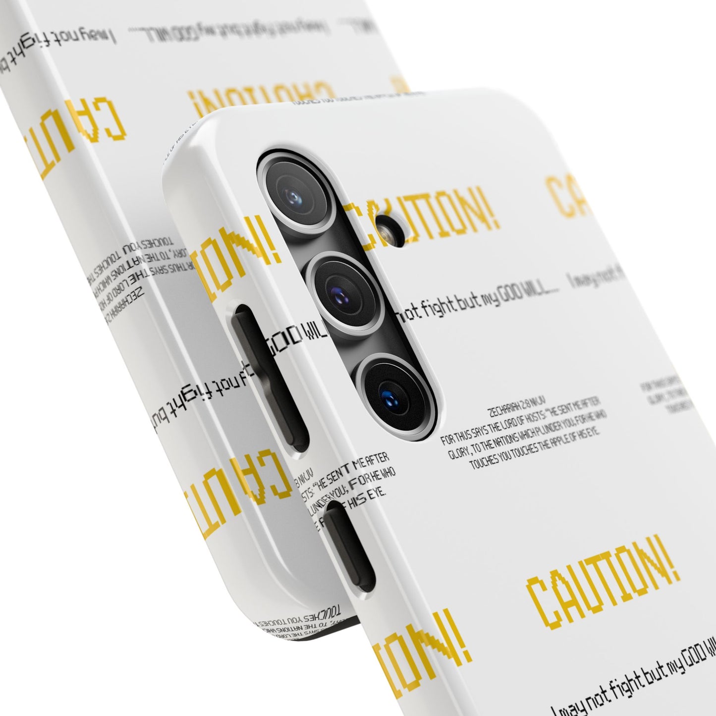 CAUTION Tough Phone Cases