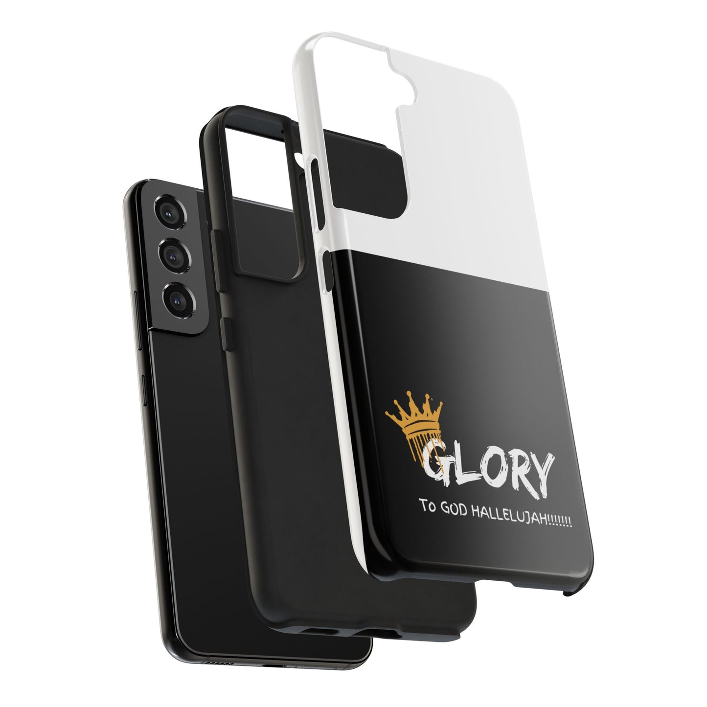 GLORY to GOD Half & Half Tough Phone Cases