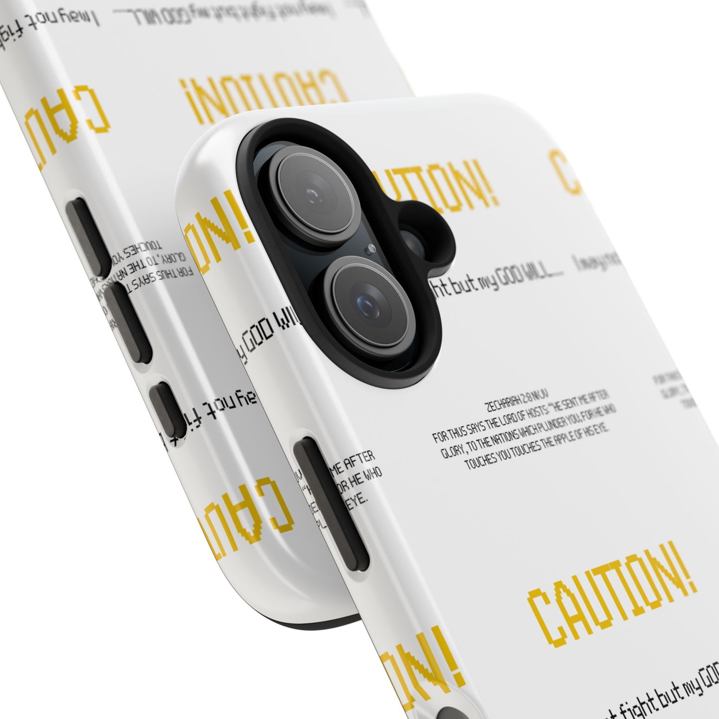 CAUTION Tough Phone Cases