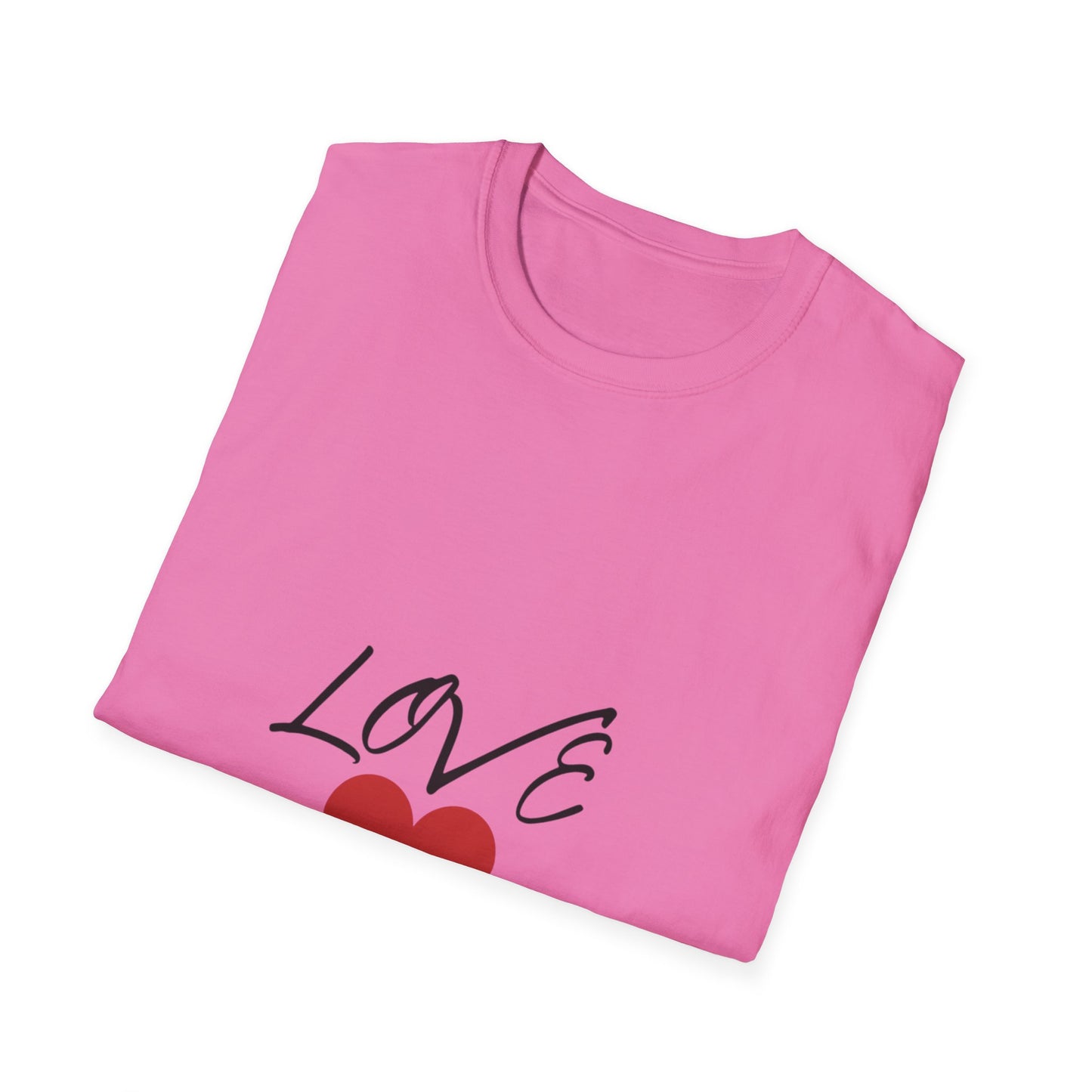 1. LOVE Unisex Softstyle T-Shirt