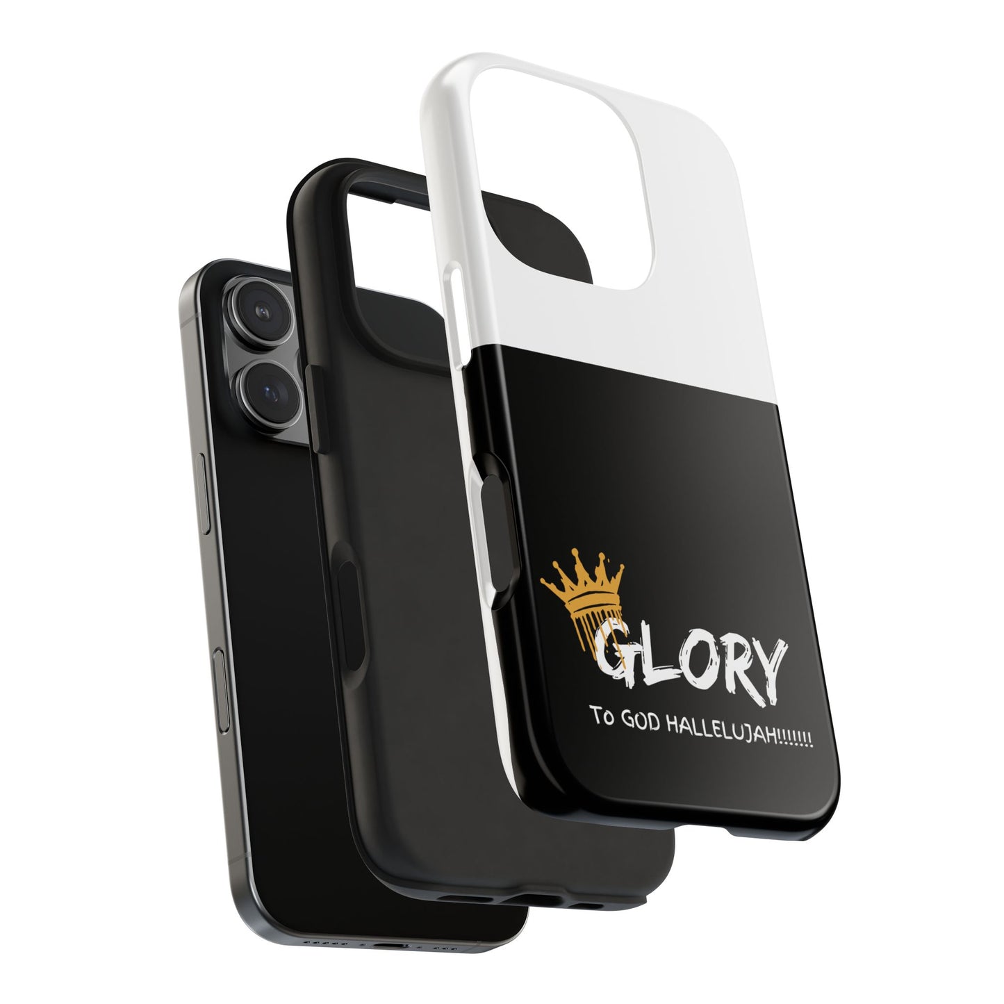 GLORY to GOD Half & Half Tough Phone Cases