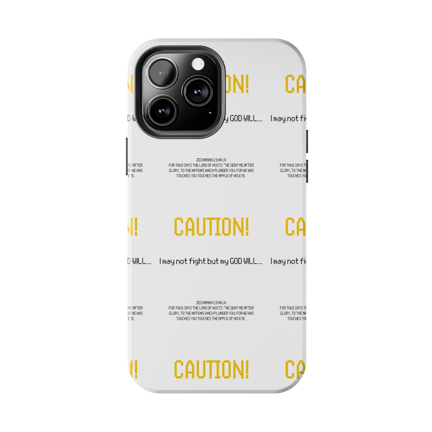 CAUTION Tough Phone Cases