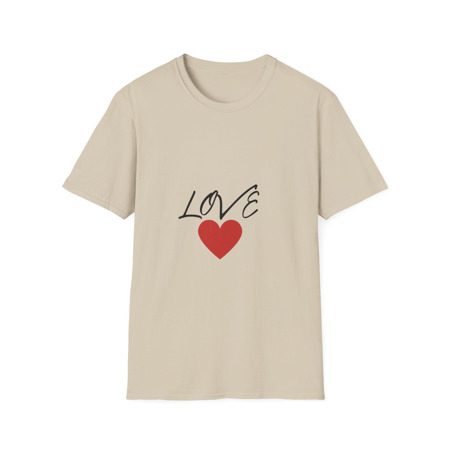 1. LOVE Unisex Softstyle T-Shirt