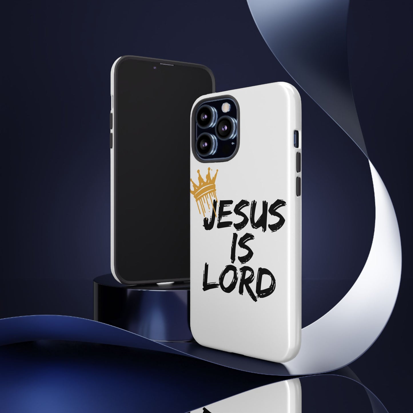 Jesus is Lord Tough Phone Case - Inspirational Christian Design