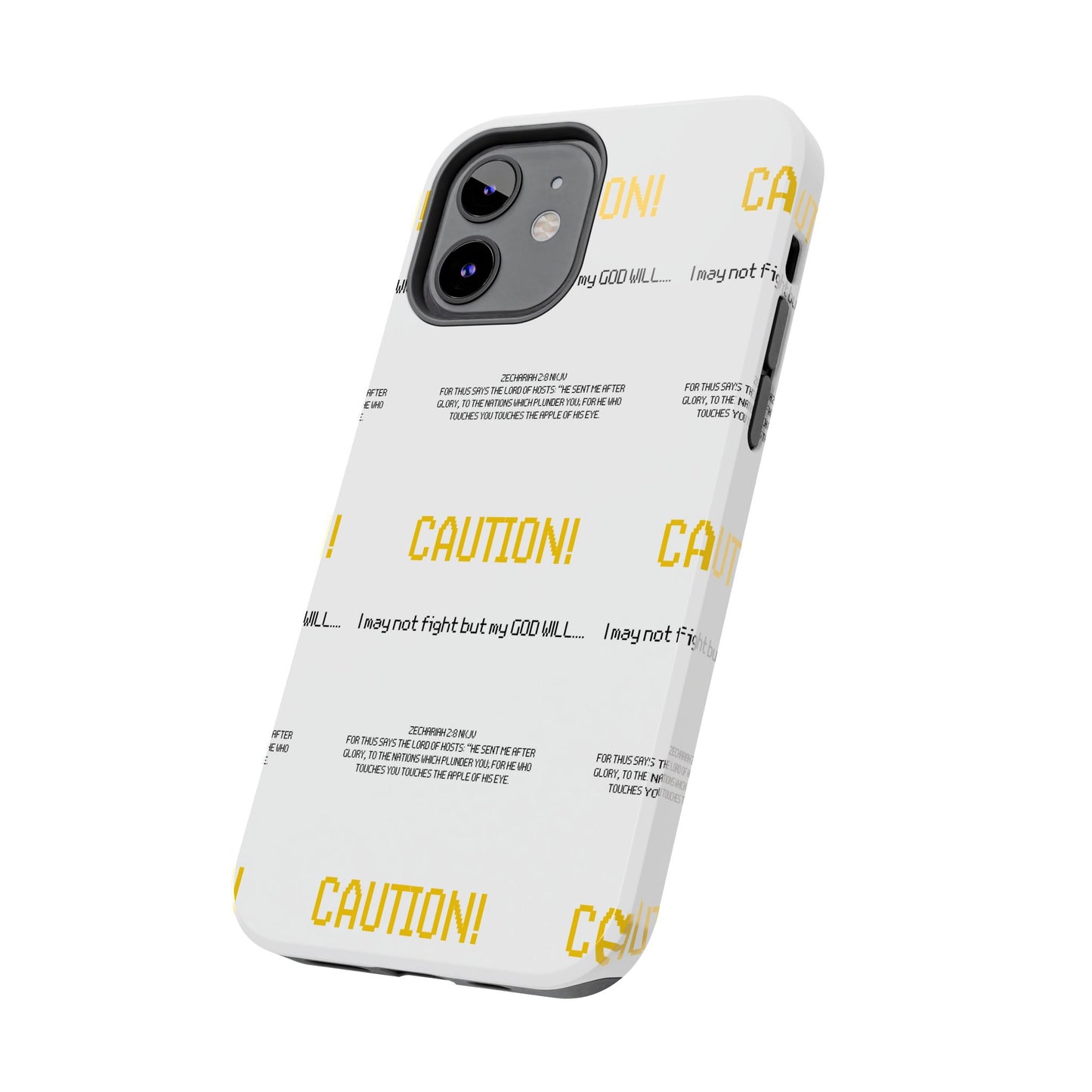 CAUTION Tough Phone Cases