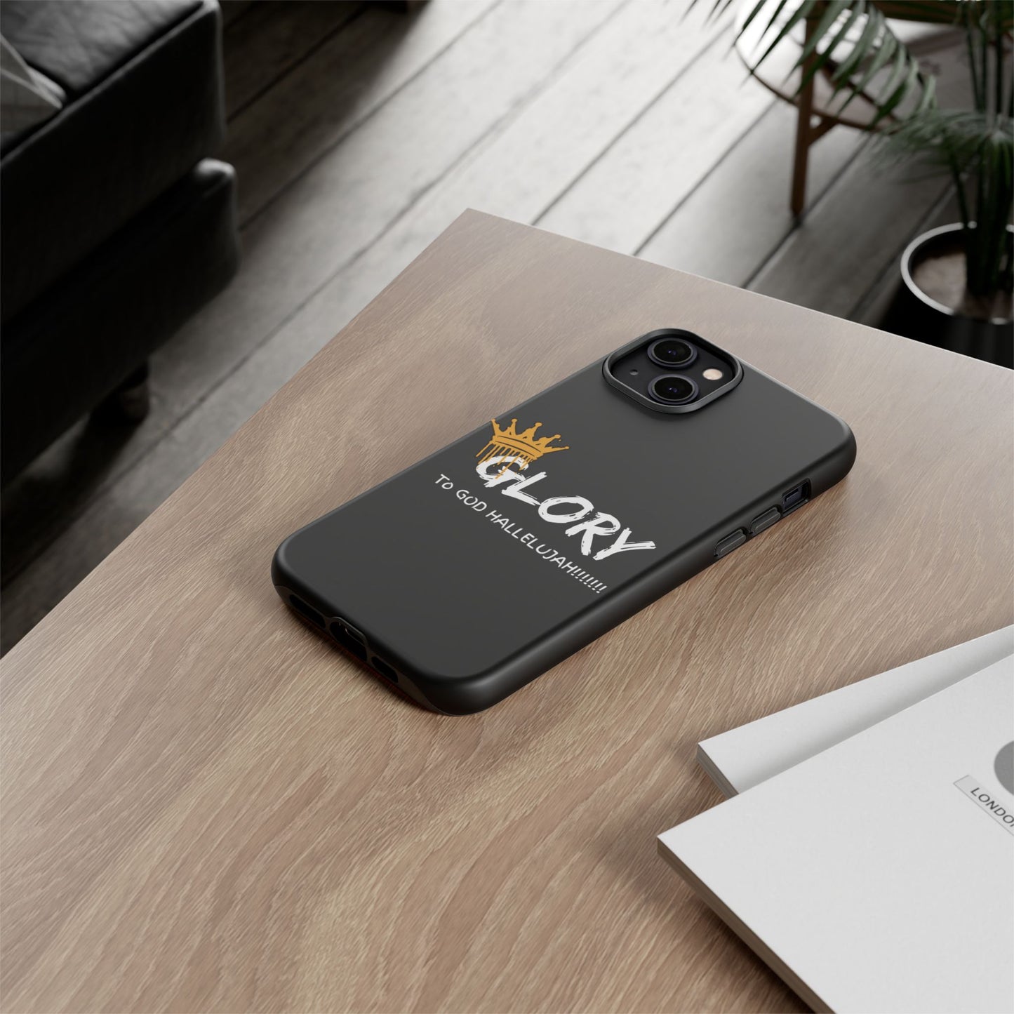 GLORY To God HALLELUJAH Inspirational Phone Case