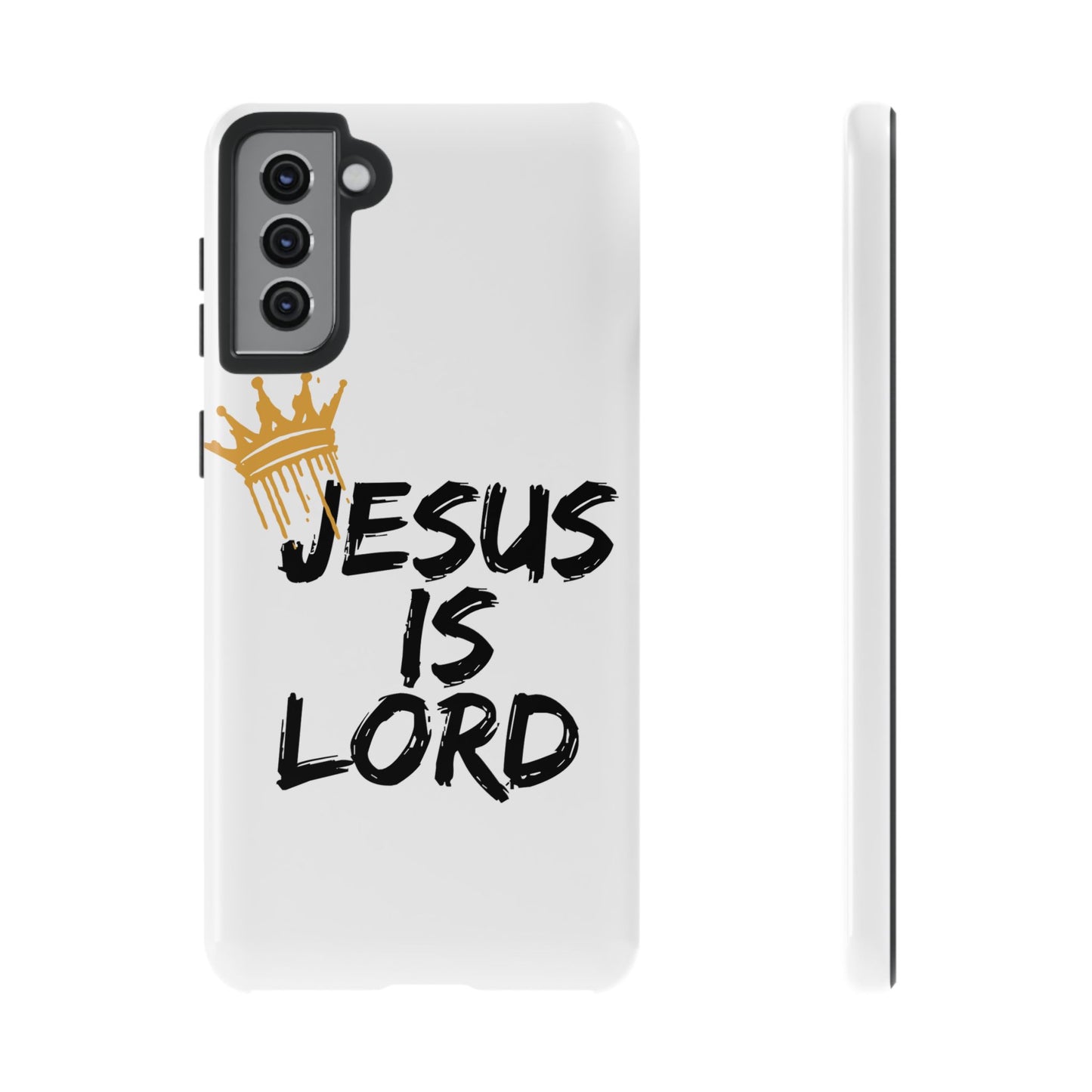 Jesus is Lord Tough Phone Case - Inspirational Christian Design
