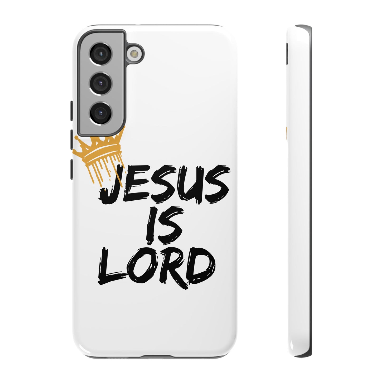 Jesus is Lord Tough Phone Case - Inspirational Christian Design