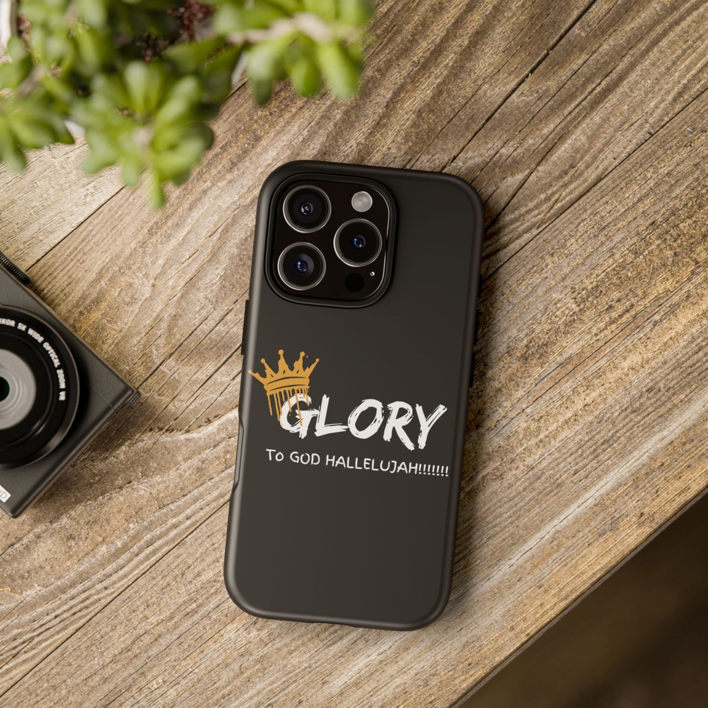 GLORY To God HALLELUJAH Inspirational Phone Case