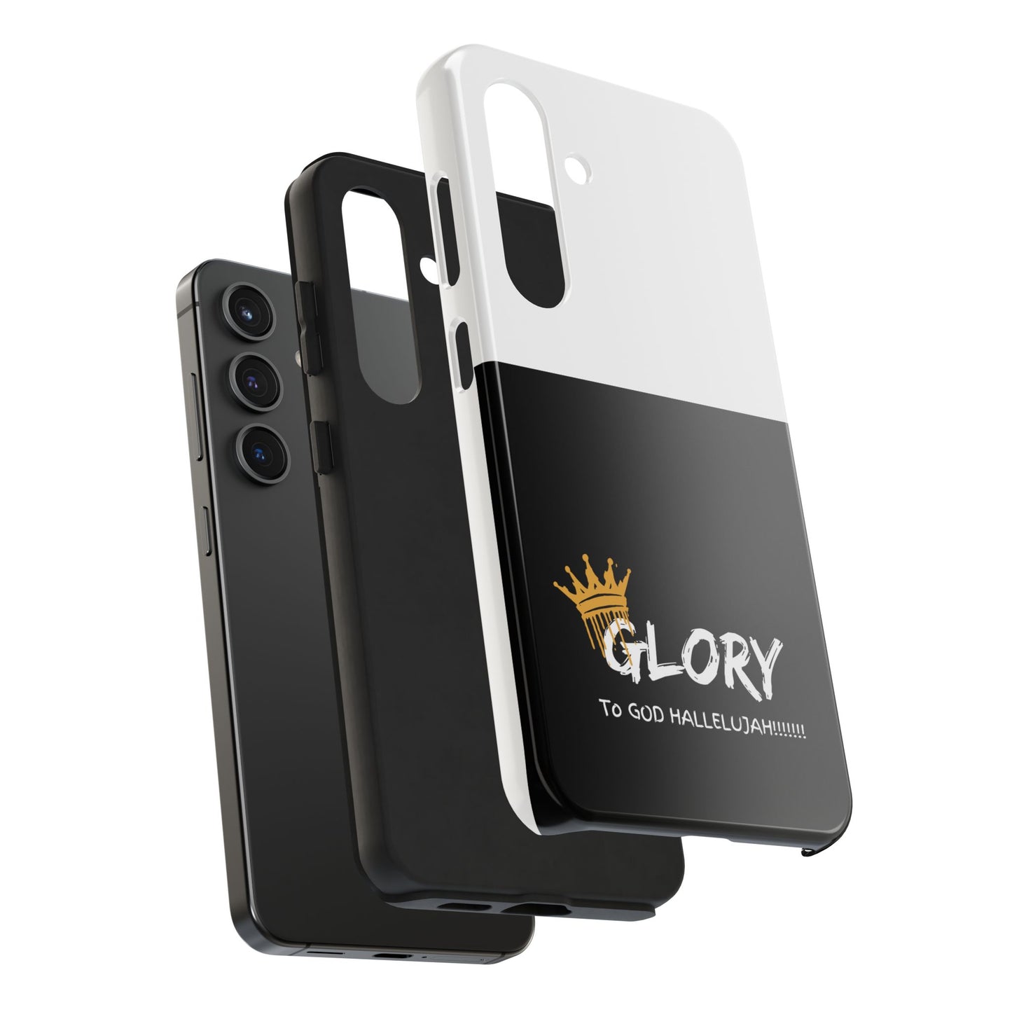 GLORY to GOD Half & Half Tough Phone Cases