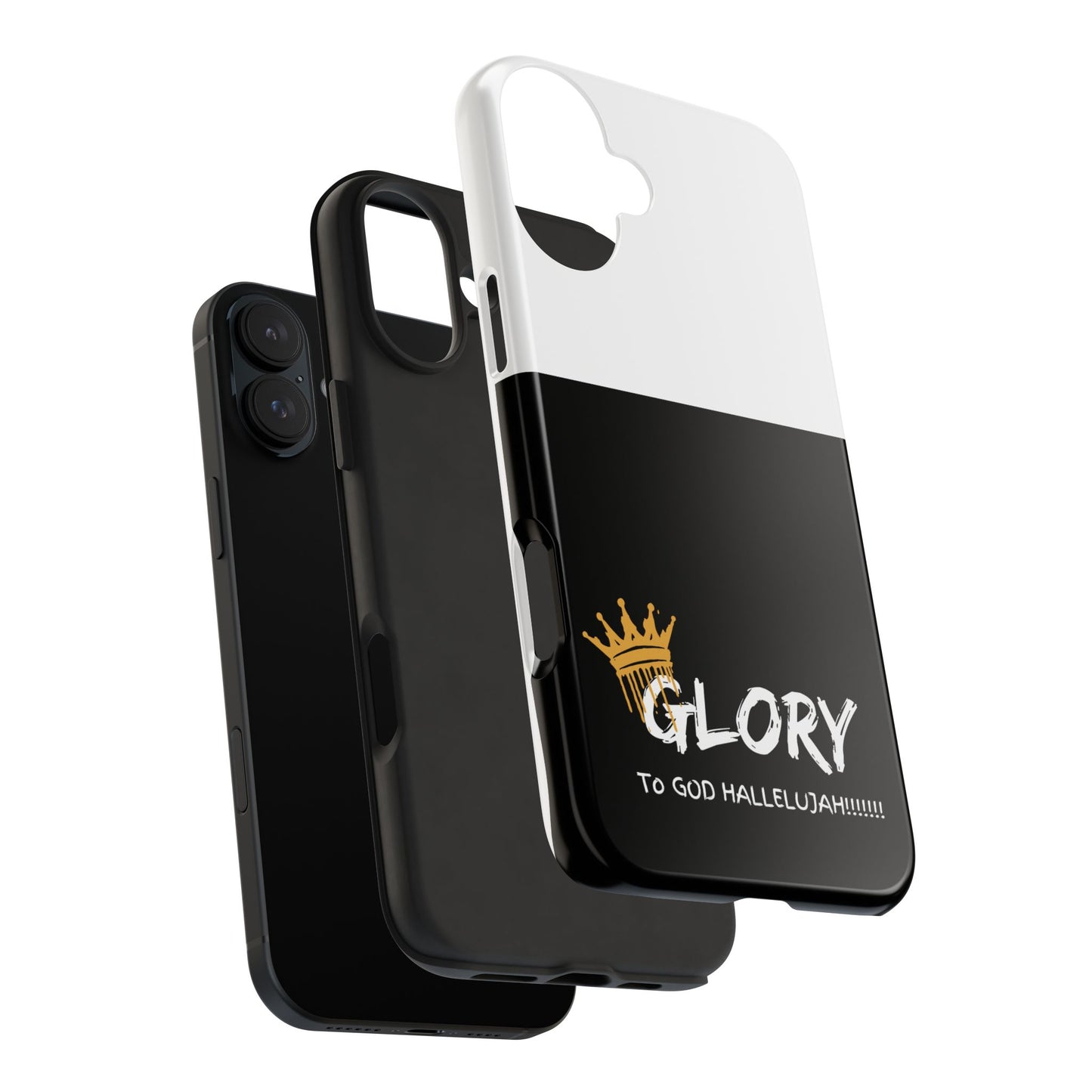 GLORY to GOD Half & Half Tough Phone Cases