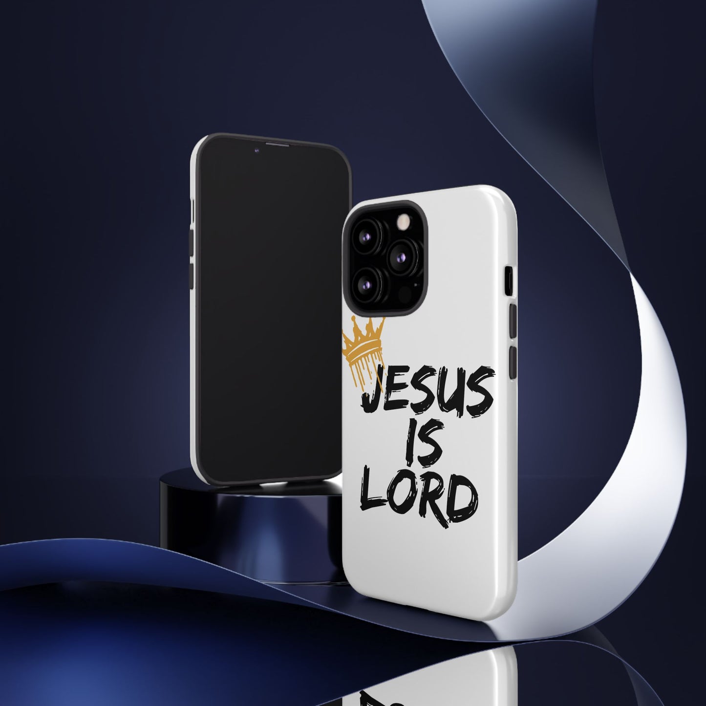 Jesus is Lord Tough Phone Case - Inspirational Christian Design