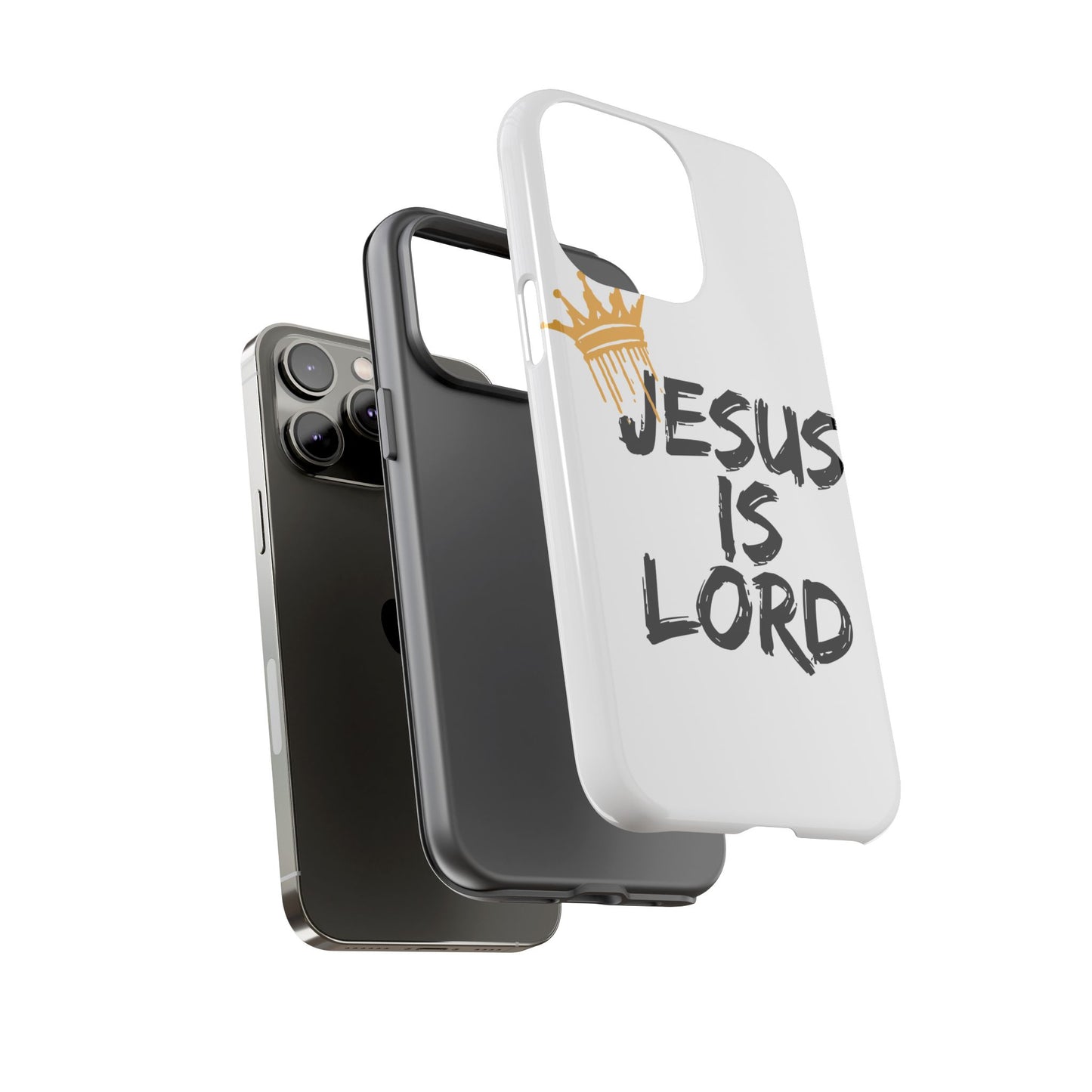 Jesus is Lord Tough Phone Case - Inspirational Christian Design