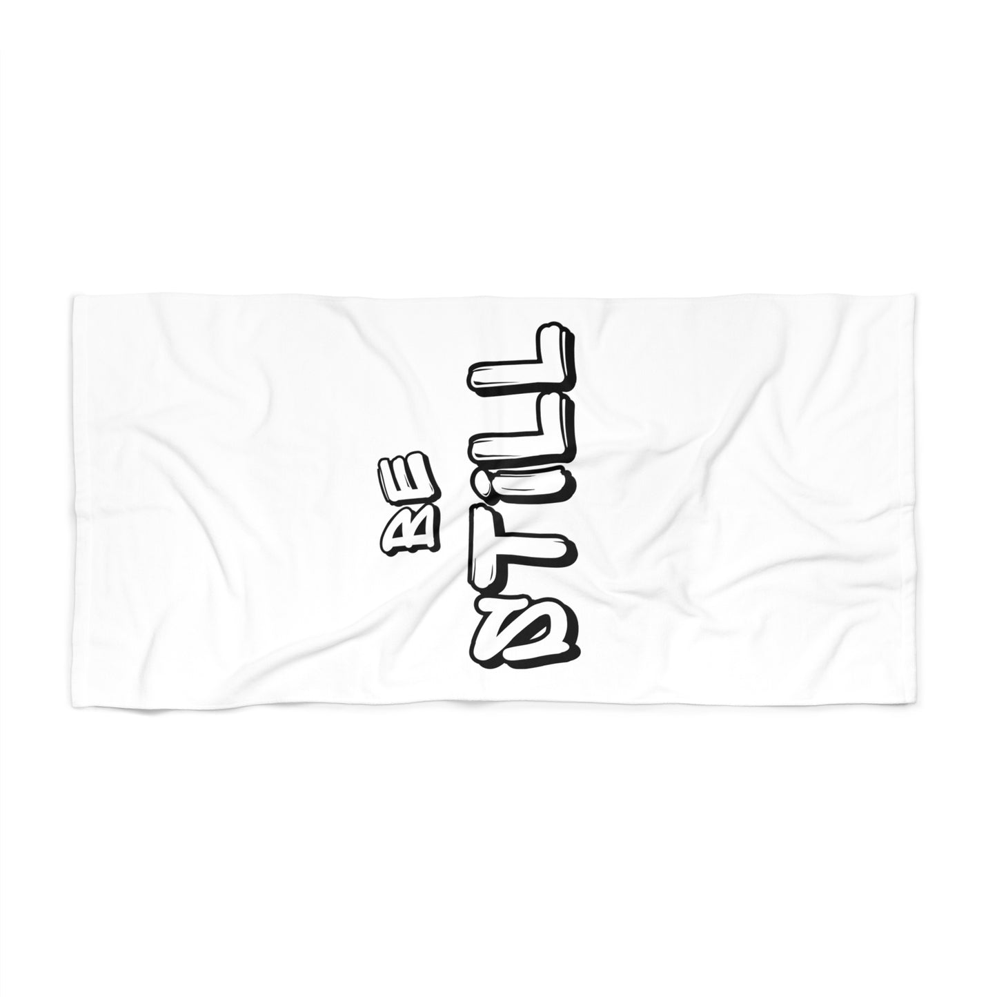 BE STILL Beach Towel