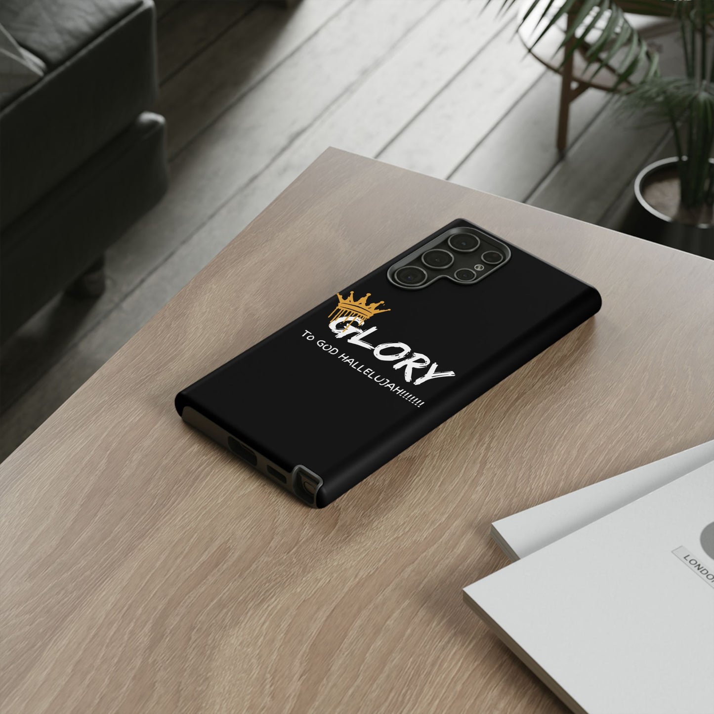 GLORY To God HALLELUJAH Inspirational Phone Case