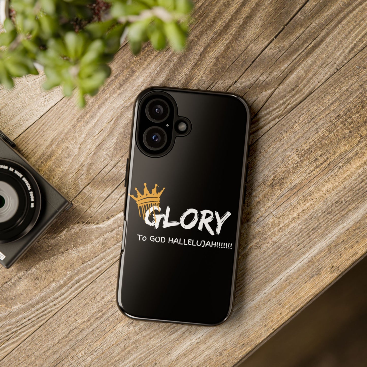 GLORY To God HALLELUJAH Inspirational Phone Case