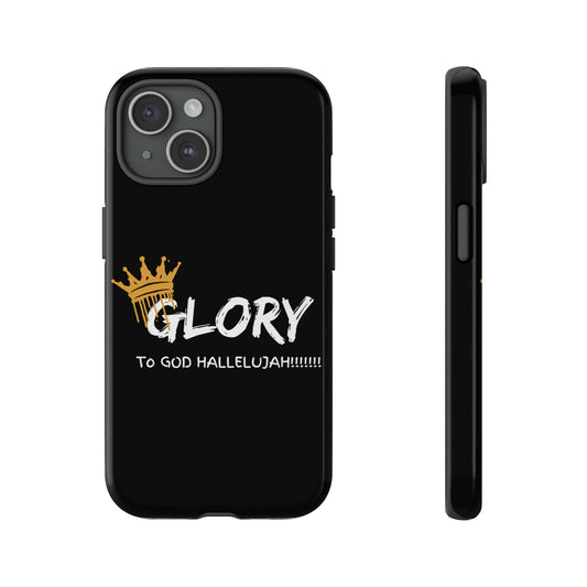 GLORY To God HALLELUJAH Inspirational Phone Case