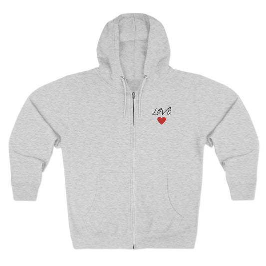 Limited Edition: LOVE Unisex Zip Hoodie